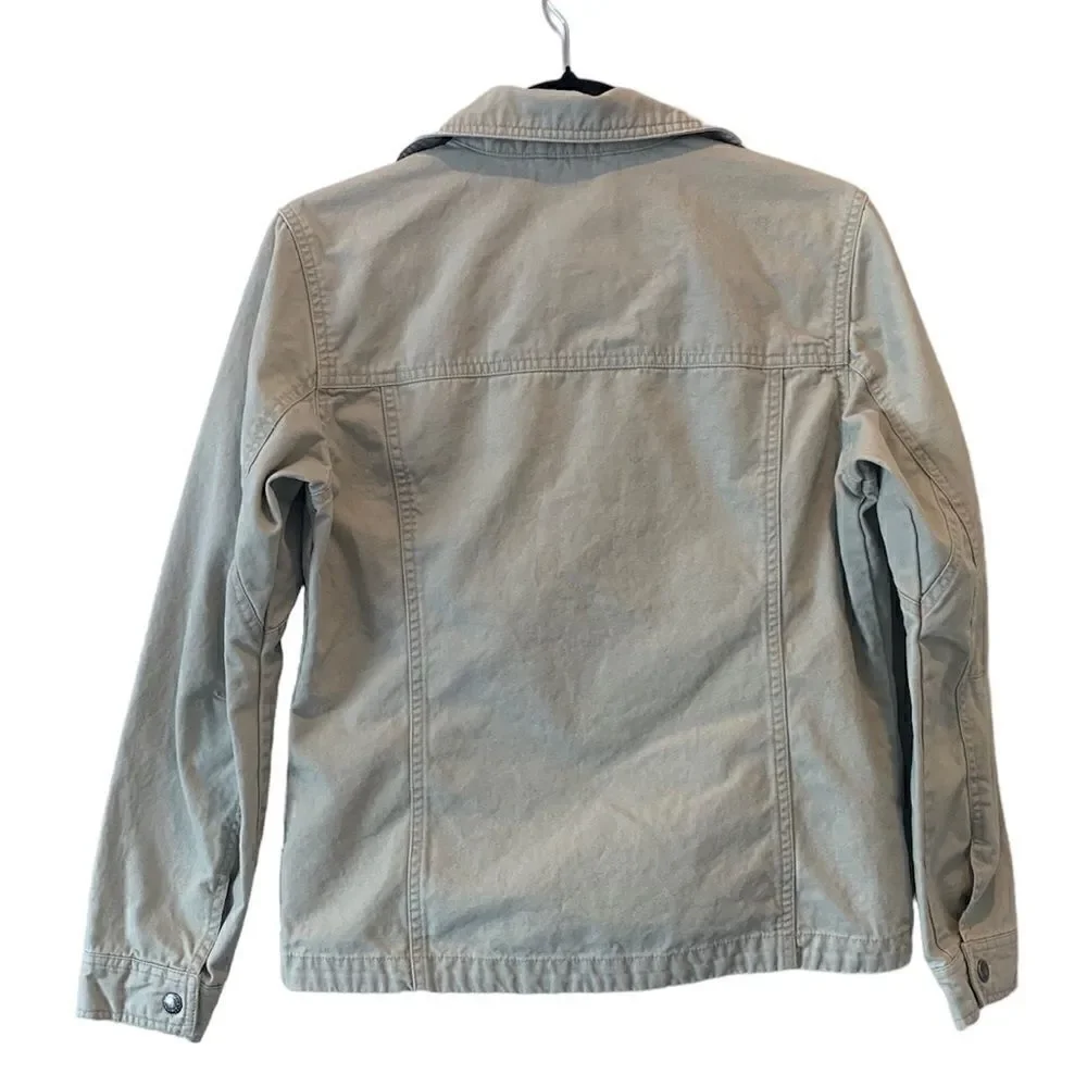 Columbia Jacket Beige Canvas Small